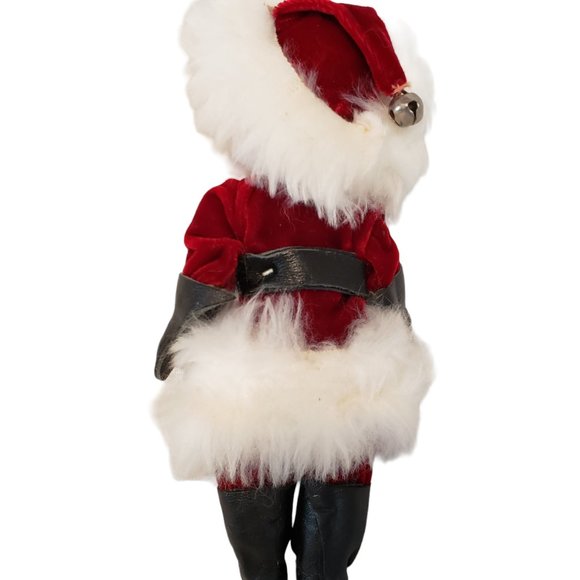 Santa Claus Doll Sleepy Eyes 8" Celluloid? Vintage 1950s 50s MCM RARE - Picture 2 of 10